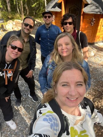 INVESThub team at their own Strategy Days 2025