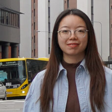Potrait of Yuting Li.