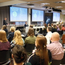 Big audience at the seminar room.