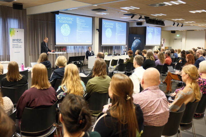 Big audience at the seminar room.