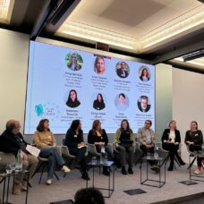 Kiri Peltonen at the seminar.