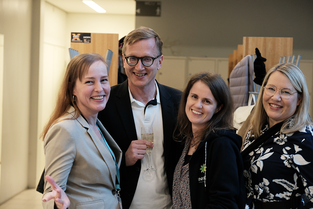 Happy people at INVEST Conference