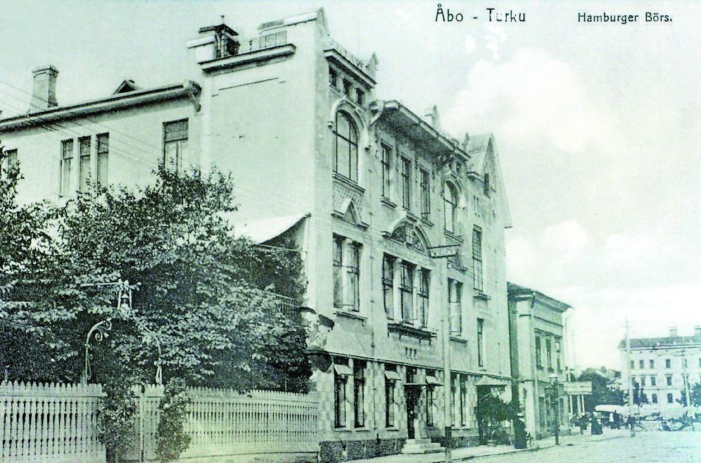 Old photo of Hotel Hambrger Börs
